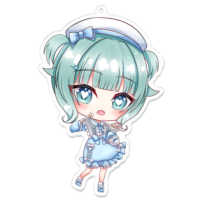 アクリルキーホルダー - 100 x 100 (mm)