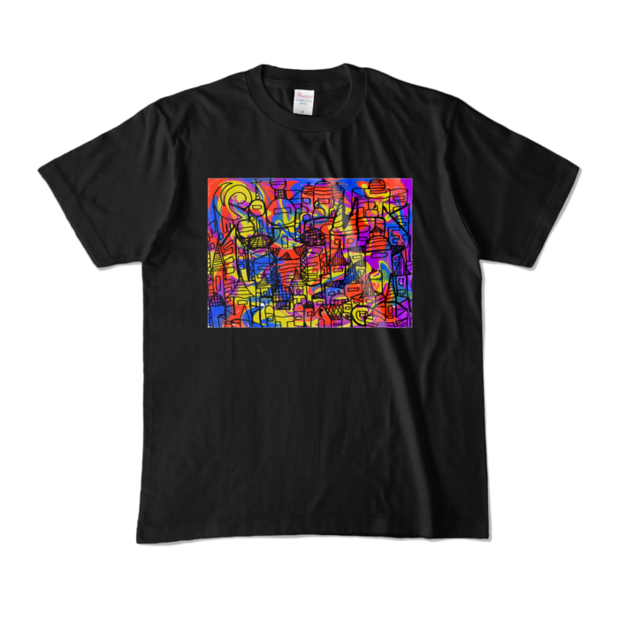 カラーTシャツ - M - ブラック (濃色)