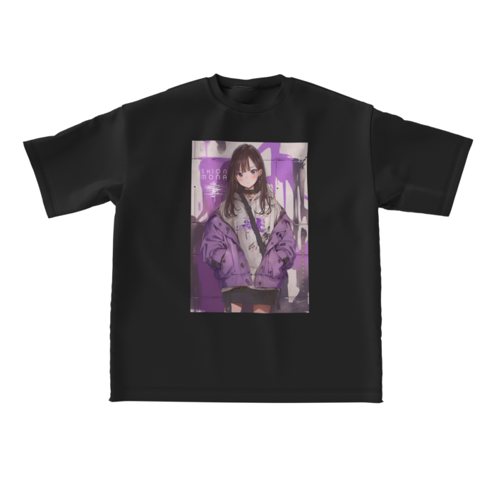 ビッグシルエットTシャツ - L - 正面もな