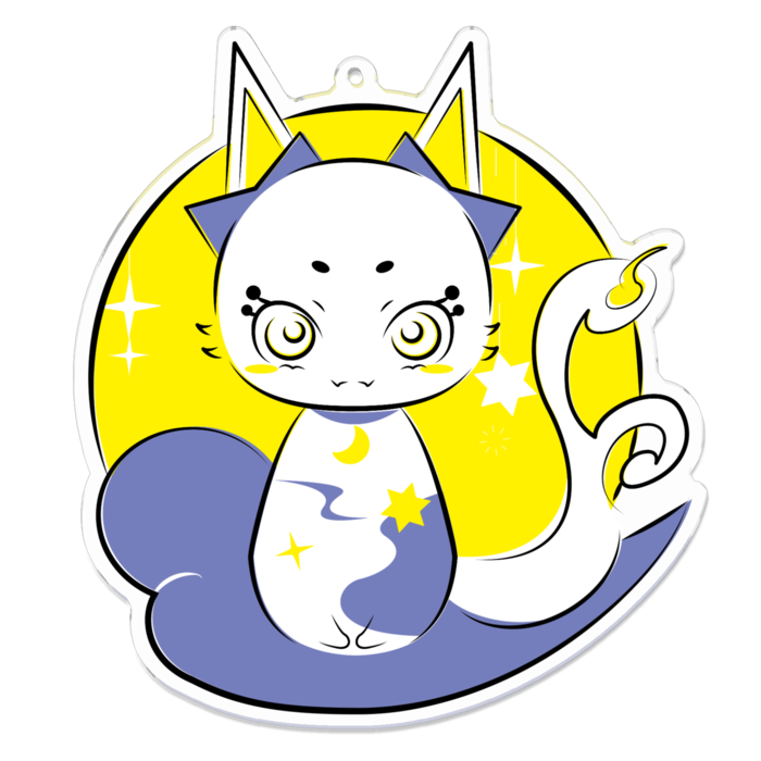 アクリルキーホルダー - 100 x 100 (mm)