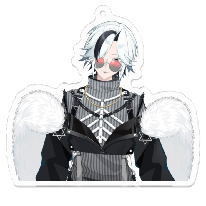 アクリルキーホルダー - 70 x 70 (mm)