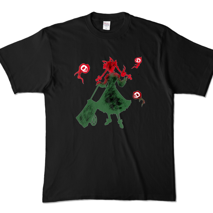 カラーTシャツ - XL - ブラック (濃色)