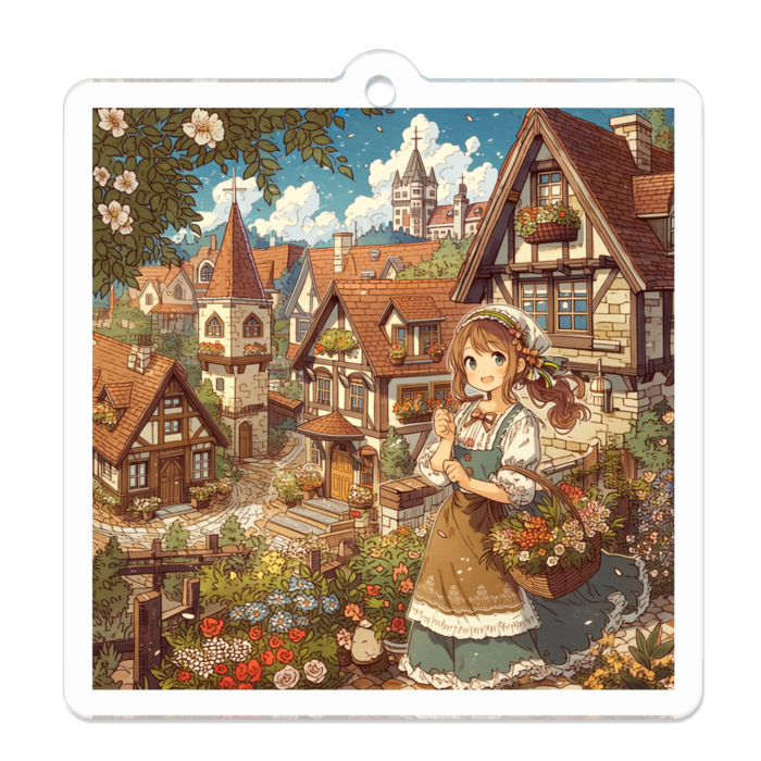 アクリルキーホルダー - W50 × 50mm 以内