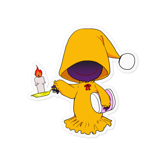 ステッカー - 100 x 100 (mm)