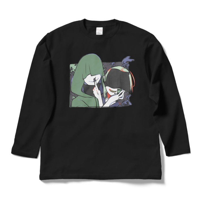 ロングスリーブTシャツ - L - ブラック