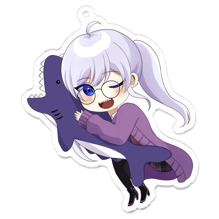 アクリルキーホルダー - 70 x 70 (mm)