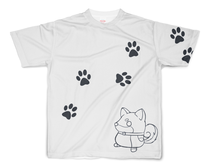 フルグラフィックTシャツ - S - 両面印刷