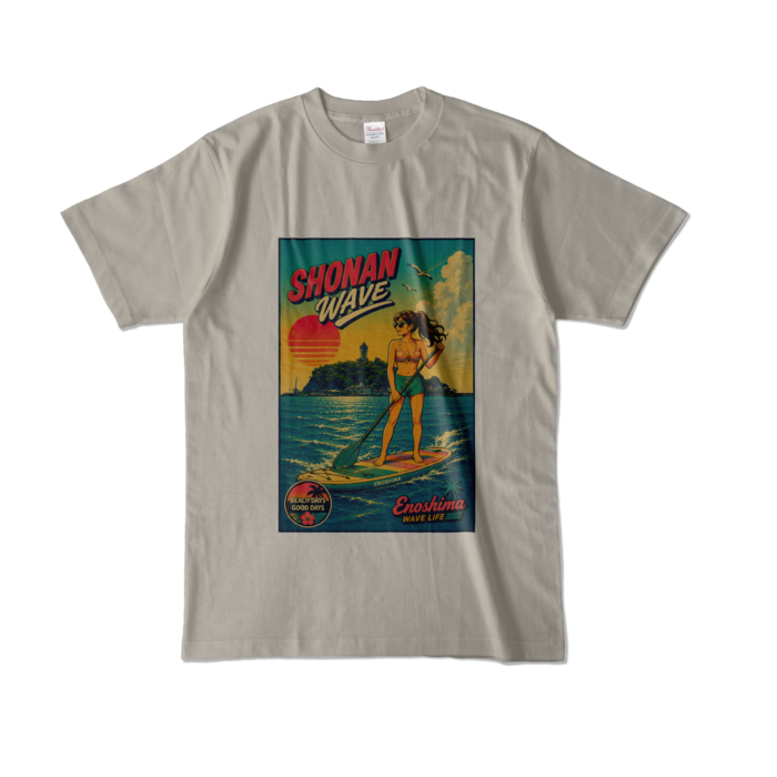 カラーTシャツ - L - シルバーグレー (淡色)