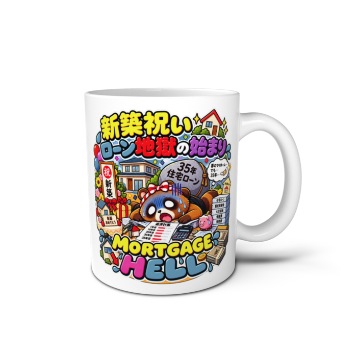マグカップ - 直径 8cm / 高さ 9.5cm