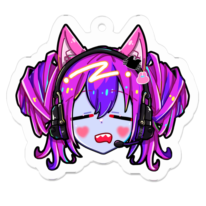 アクリルキーホルダー - 50 x 50 (mm)