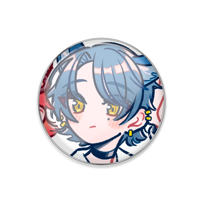 ピンバッジ - 丸形25mm