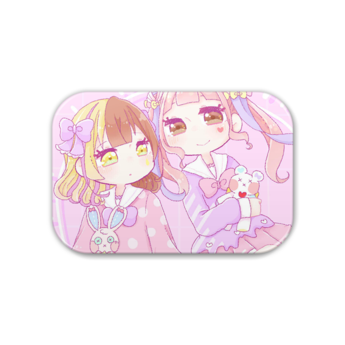 缶バッジ - 角丸 76x51mm