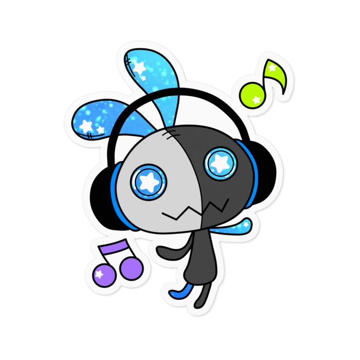 ステッカー - 100 x 100 (mm)