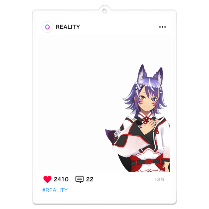 アクリルキーホルダー - 100 x 100 (mm)