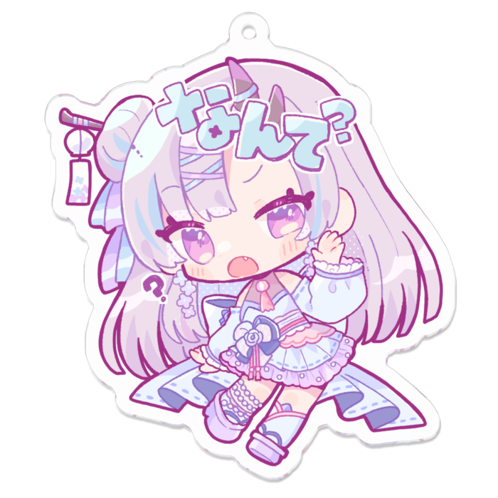 アクリルキーホルダー - 70 x 70 (mm)