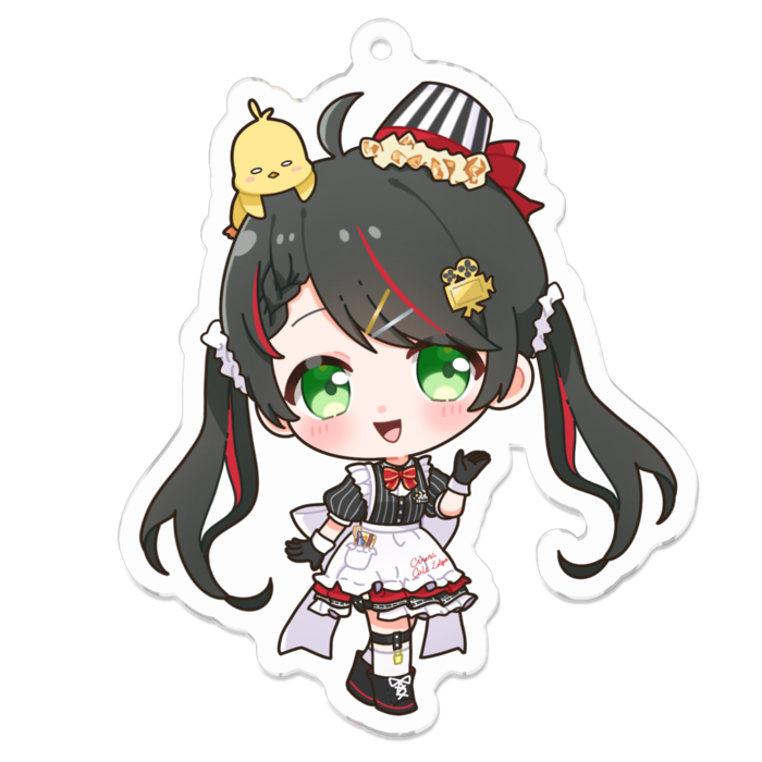 【タイプA：通常】アクリルキーホルダー - 70 x 70 (mm)