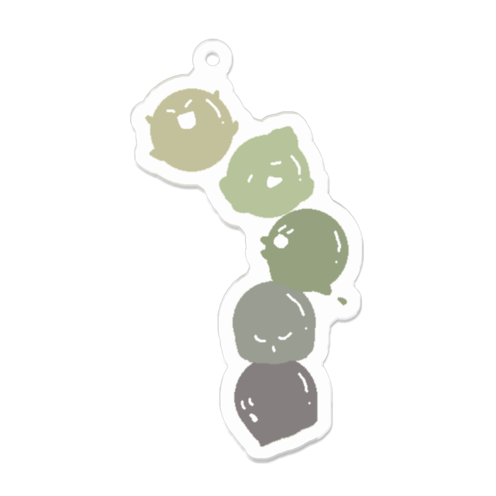 アクリルキーホルダー - 70 x 70 (mm)