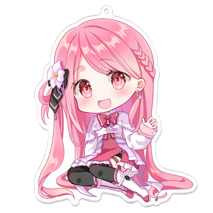 アクリルキーホルダー - 100 x 100 (mm)