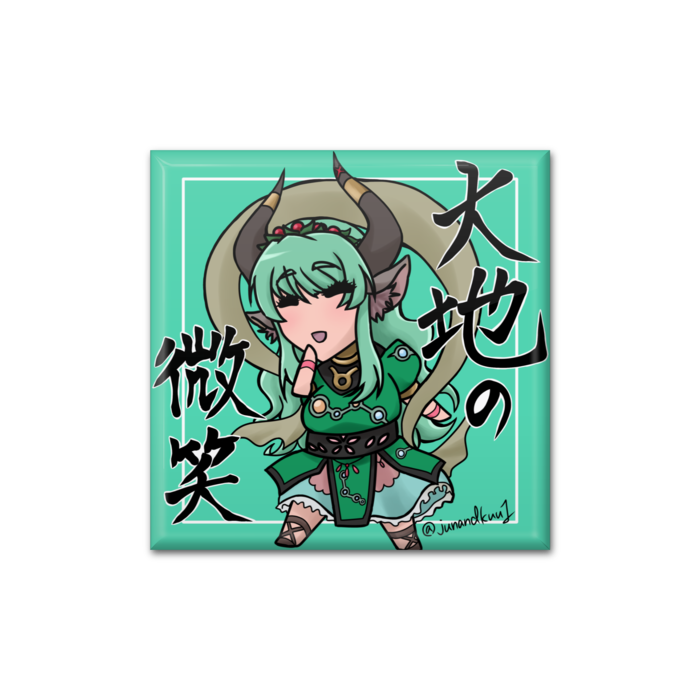 缶バッジ - 四角形40mm