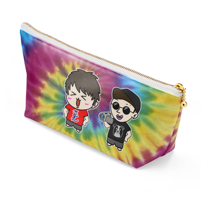 ポーチ - 長さ21.5cm / 高さ10cm - ホワイト