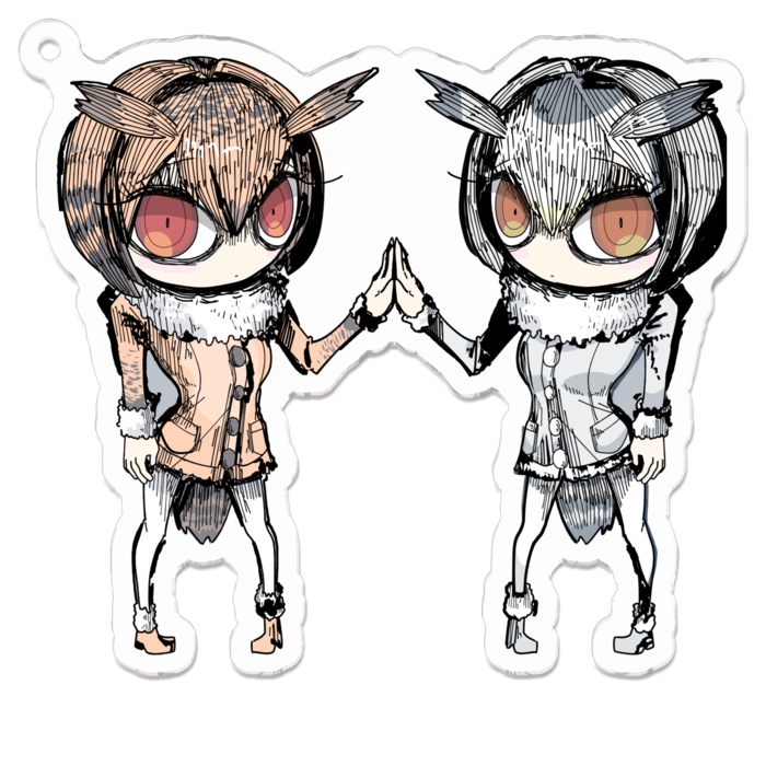 アクリルキーホルダー - 70 x 70 (mm)