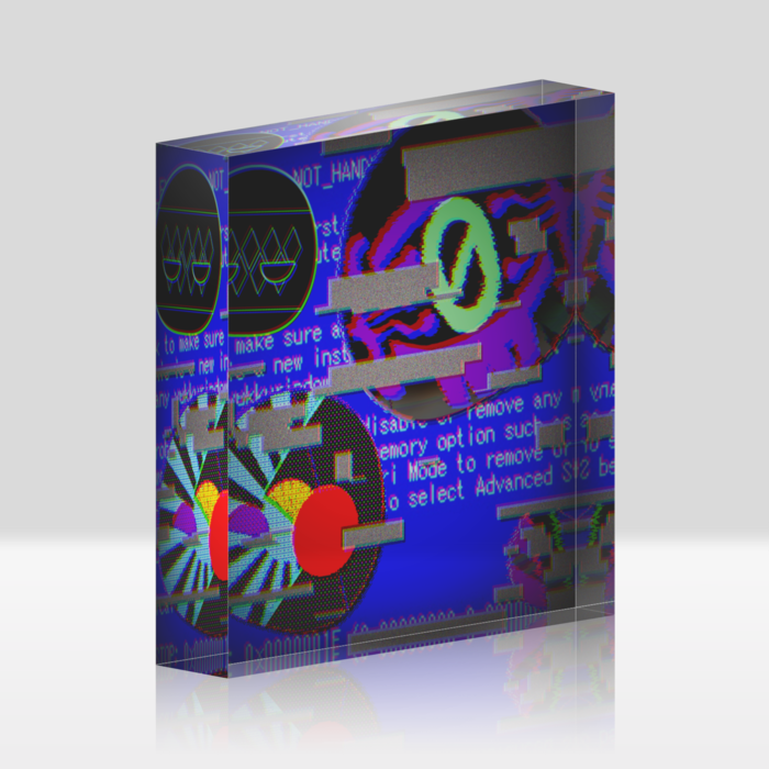 アクリルブロック - 100x100mm