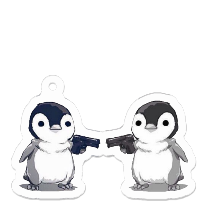 アクリルキーホルダー - 50 x 50 (mm)