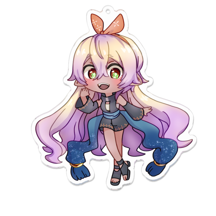 アクリルキーホルダー - 100 x 100 (mm)