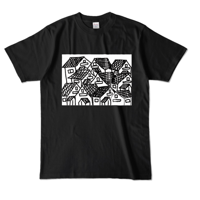 カラーTシャツ - L - ブラック (濃色)