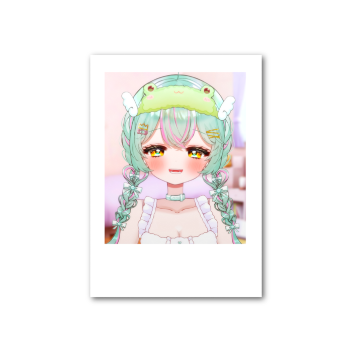 フォト風カード - にへら顔
