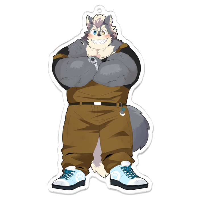 アクリルキーホルダー - 100 x 100 (mm)