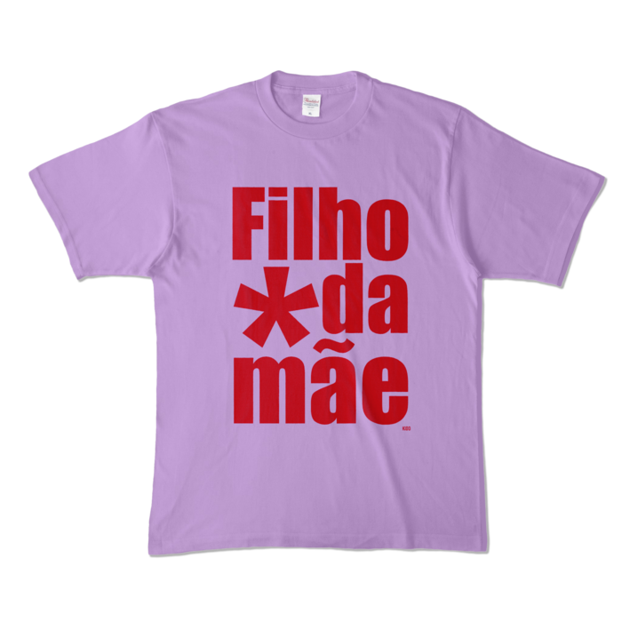 カラーTシャツ - XL - ライトパープル (淡色)