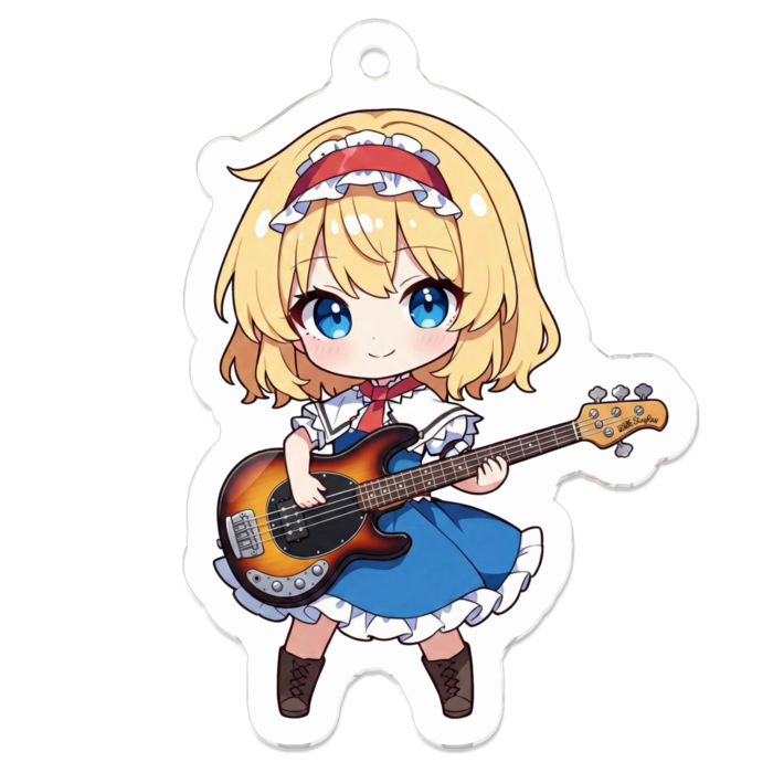 アクリルキーホルダー - 50 x 50 (mm)(キャラのみ)