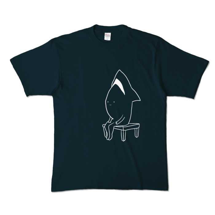 カラーTシャツ - XL - ネイビー (濃色)
