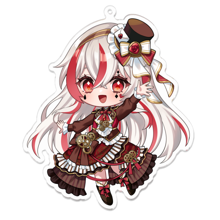 アクリルキーホルダー - 100 x 100 (mm)