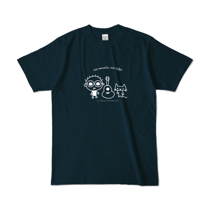 カラーTシャツ - L - ネイビー (濃色)