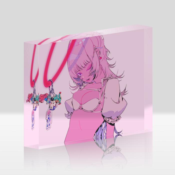 アクリルブロック - 148x100mm