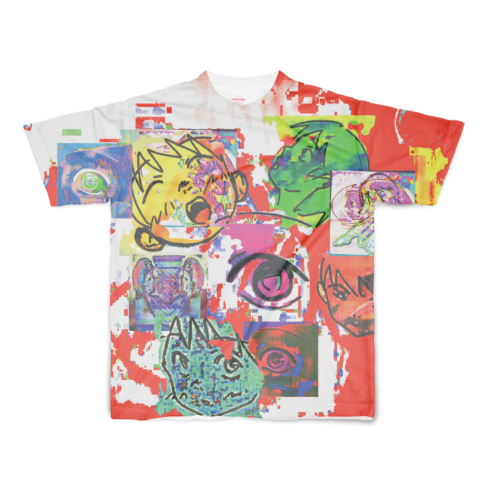 フルグラフィックTシャツ - S - 両面印刷
