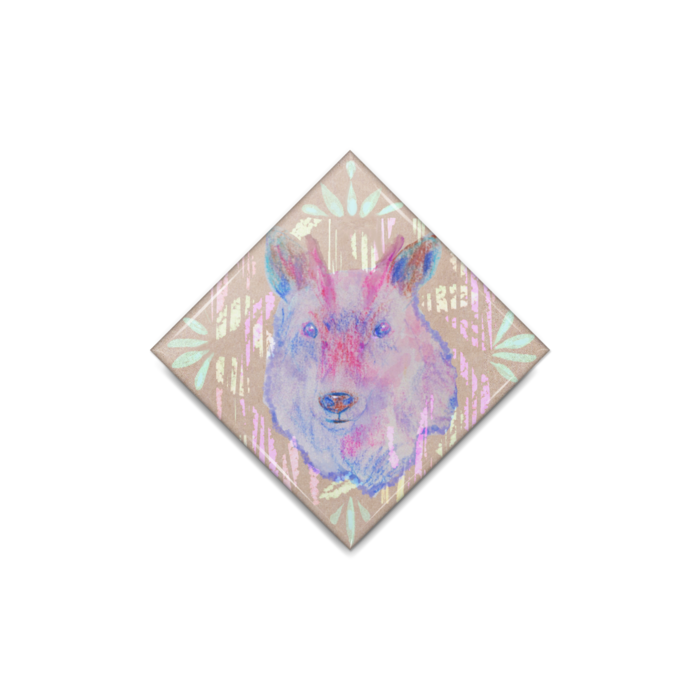 缶バッジ - ひし形40mm