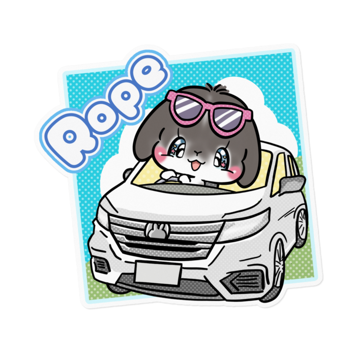 ステッカー - 160 x 160 (mm)