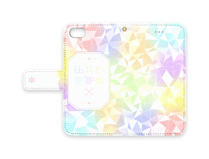 手帳型iPhoneケース - iPhone 8 / 7 - ストラップ穴 あり