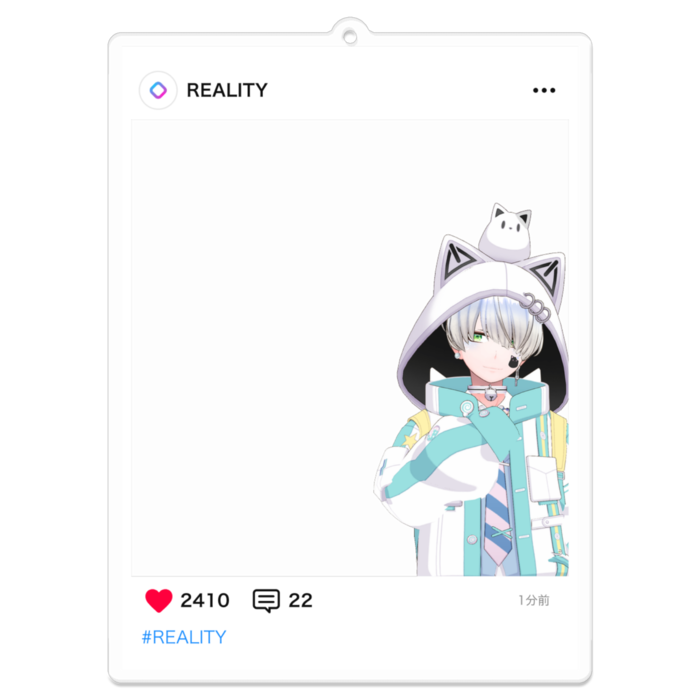 アクリルキーホルダー - 100 x 100 (mm)