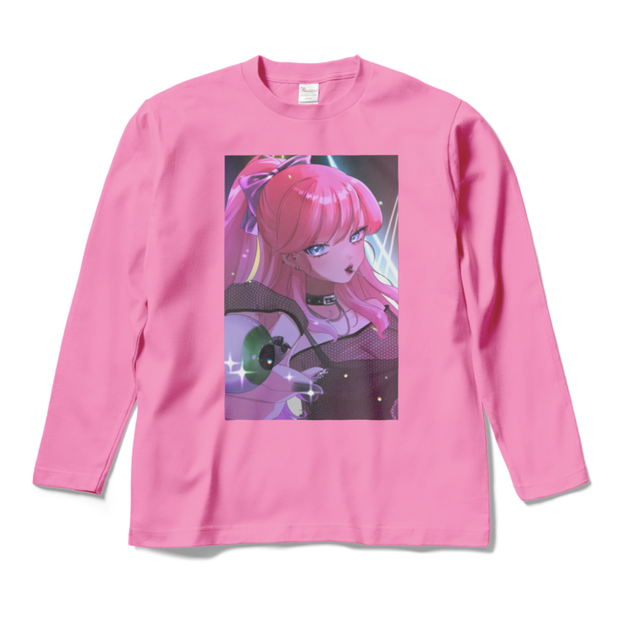 ロングスリーブTシャツ - M - ピンク