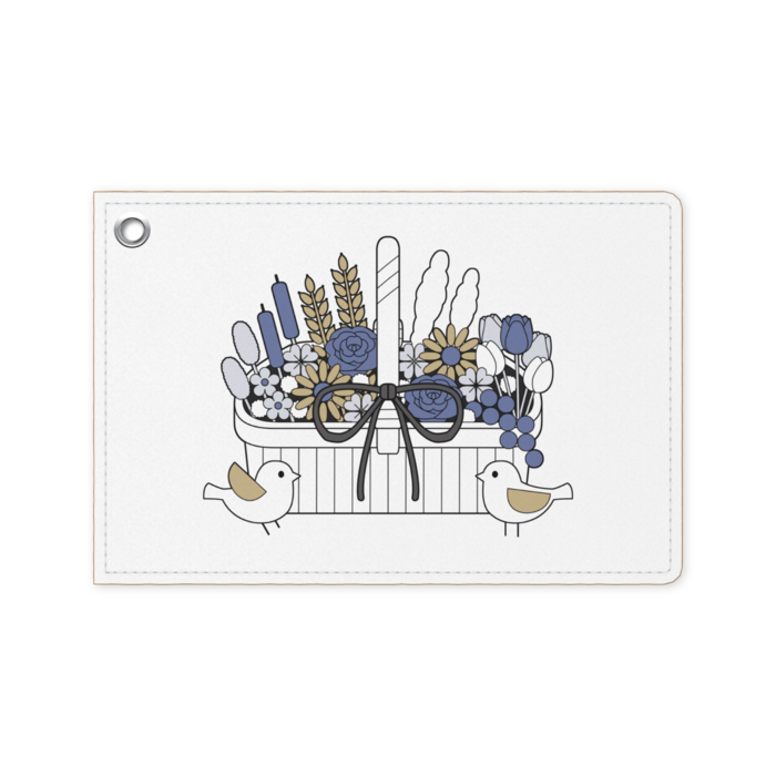 パスケースA　白色（ホワイト）