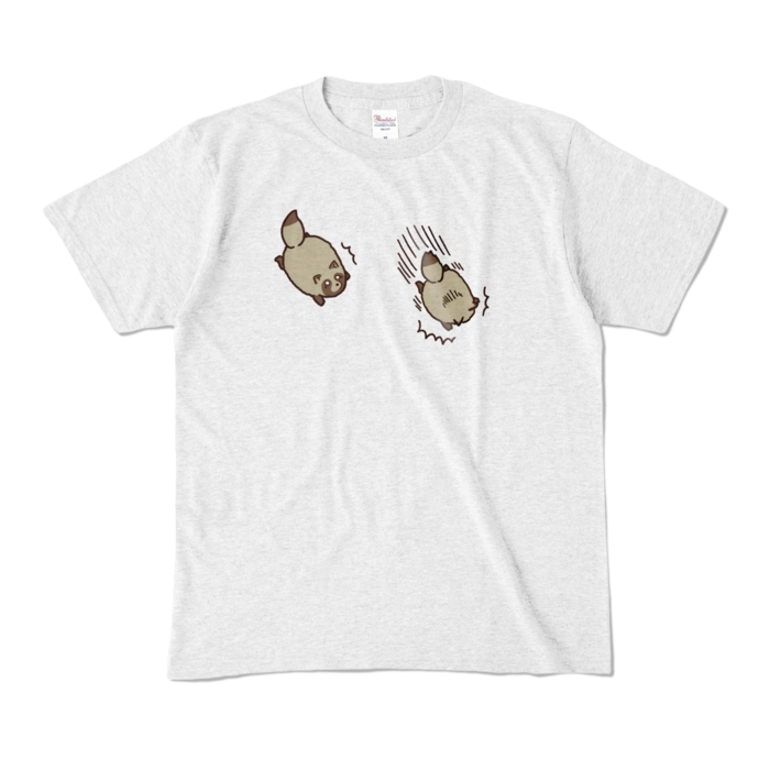 カラーTシャツ - M - アッシュ (淡色)