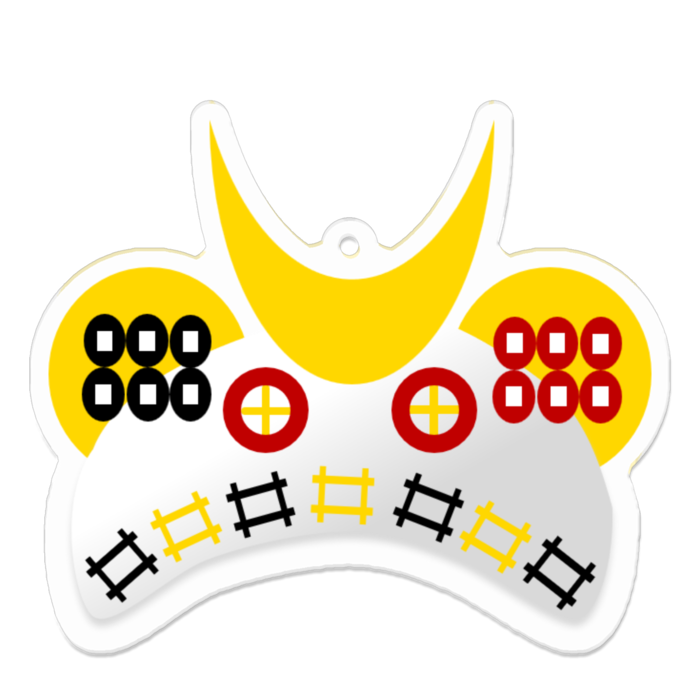 アクリルキーホルダー - 70 x 70 (mm)