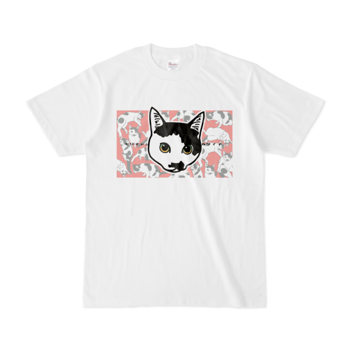 顔だけキリチャンカワイイTシャツ - S - 白