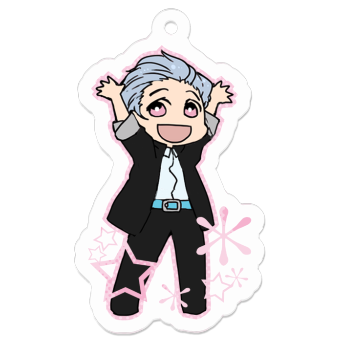 アクリルキーホルダー - 50 x 50 (mm)