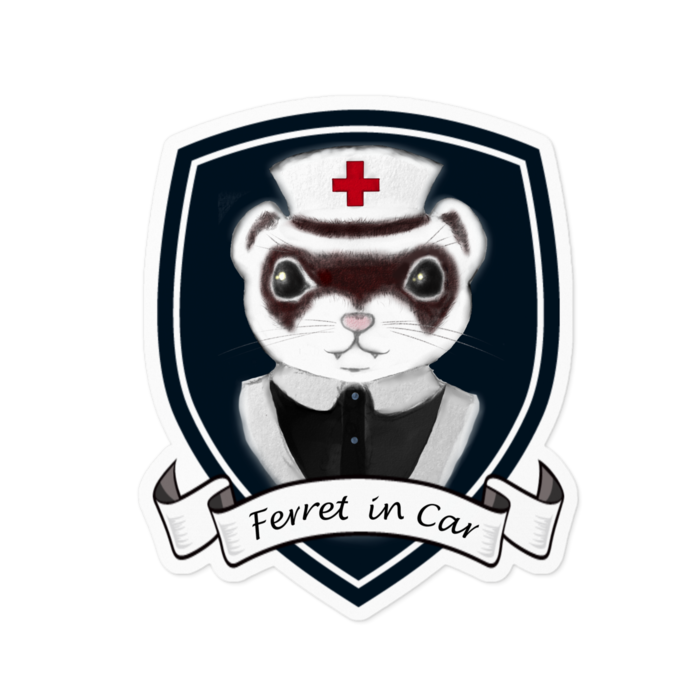 ステッカー - 100 x 100 (mm)