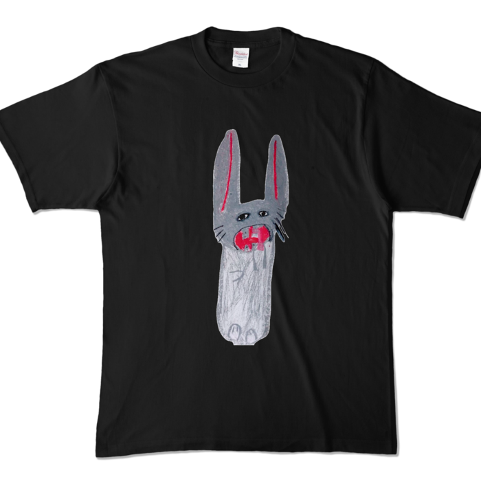 カラーTシャツ - XL - ブラック (濃色)